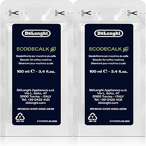 Load image into Gallery viewer, Delonghi EcoDecalk Descaler DLSC101 - 5513295981 Mini 100ml for Coffee Machine Cleaning
