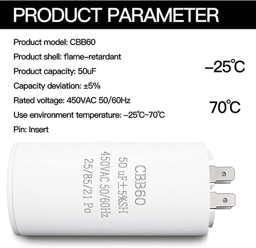 Washing Machine Motor Capacitor