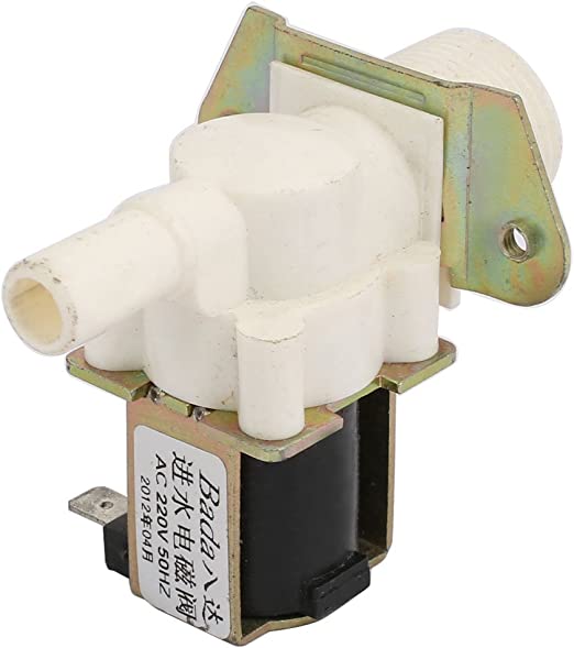 Load image into Gallery viewer, Water Inlet Solenoid Valve AC (19ry607qf677) 220V 50Hz Machine 3/4BSP Male
