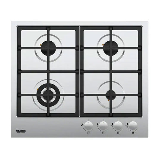 Baumatic 60cm 4 Burner Gas Hob – BMEH6GESS