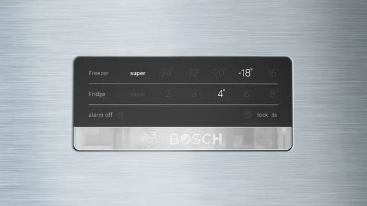 Bosch Series 4 Freestanding Fridge-freezer KDN76XI30M With Freezer at Top 186 x 75 cm