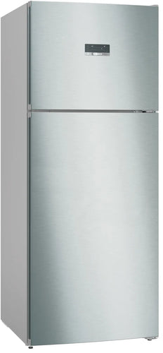 Bosch Series 4 Freestanding Fridge-freezer KDN76XI30M With Freezer at Top 186 x 75 cm