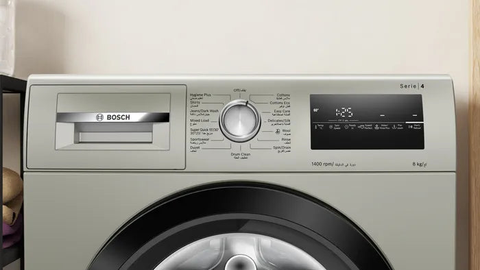 Load image into Gallery viewer, Bosch Series 4 Front Load Washing Machine WAN28283GC 8 Kg Silver Inox
