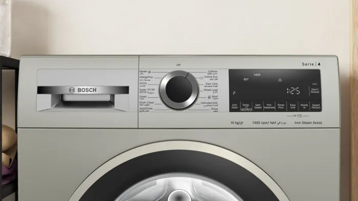 Load image into Gallery viewer, Bosch Series 4 Front Load Washing Machine WGA2540XGC 10 Kg Silver Inox
