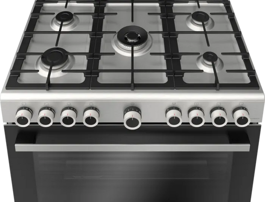 Bosch Series 4 Gas Range Cooker HGVDA0Q50M Stainless Steel