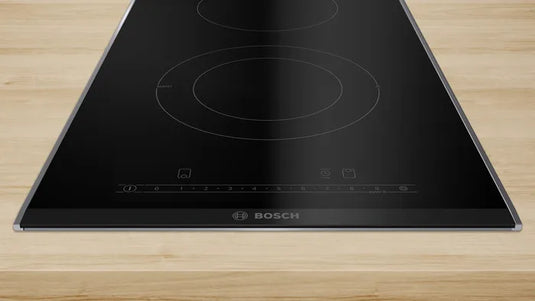 Bosch Series 6 Built-in Domino Electric Hob PKF375FP2E 30 cm Black