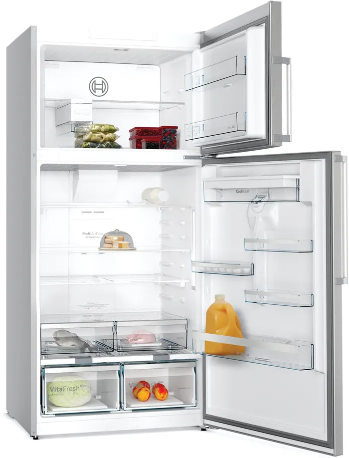 Load image into Gallery viewer, Bosch Series 6 Freestanding Fridge-freezer KDD86AI31M With Freezer at Top 186 x 86 cm
