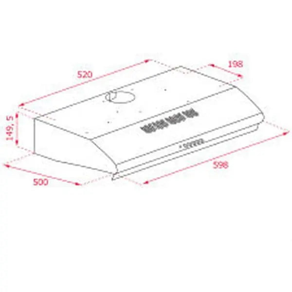 Load image into Gallery viewer, TEKA CL 610 Classic Extractor Hood CL 610 silver
