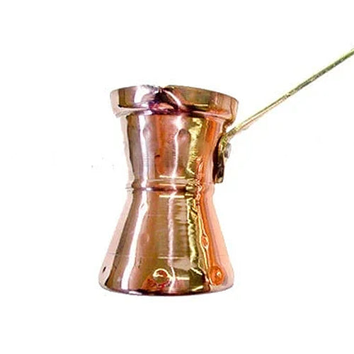 Copper Traditional Turkish Coffee Pot Medium - Johny Cezve