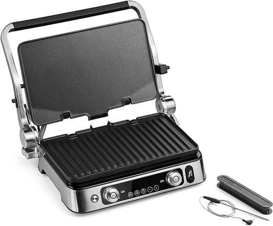 De’Longhi MultiGrill 1100 Electric Grill with Special App Model CGH1112DP 2200 W Silver Color