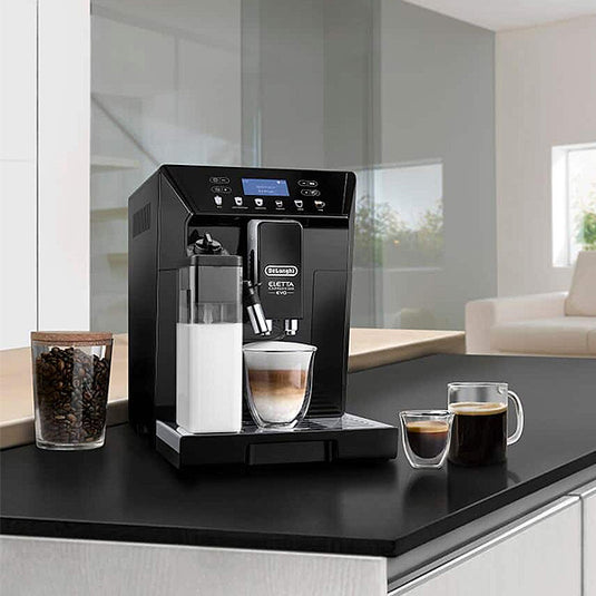 Delonghi Eletta Cappuccino Evo Automatic Coffee Maker, ECAM46.860.B