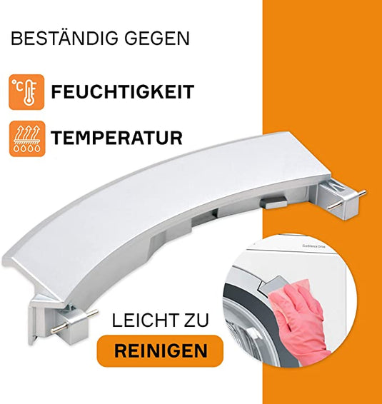 Door Handle Plastic Handle Compatible with Bosch Siemens Constructa