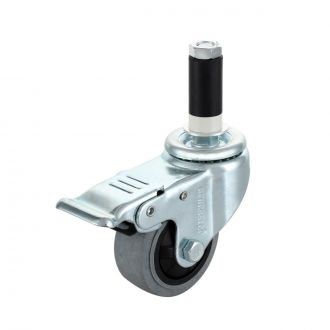 Load image into Gallery viewer, Swivel Stem Mount Caster with brake W-3ESB 3
