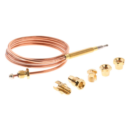 FLAMEER 2PCS 90cm Thermocouple Replacement Set For Gas Furnaces Boilers Water Heaters;