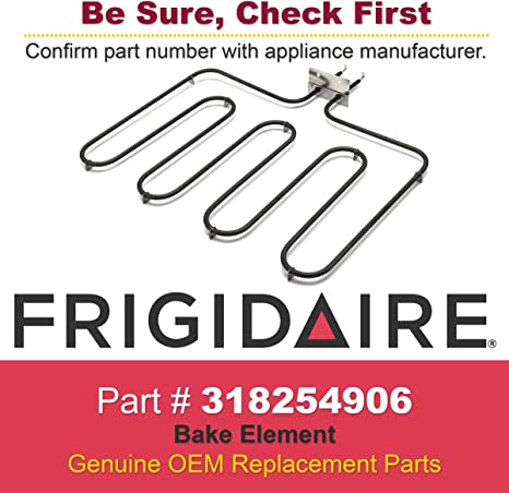 Frigidaire Bake Element, Black 318254906