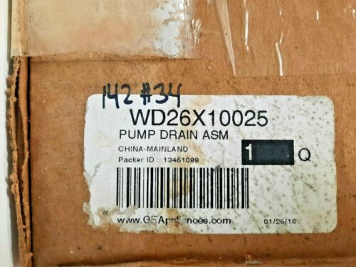 Genuine OEM GE Dishwasher Drain Pump WD26X10025