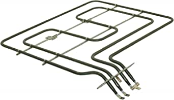 Grill Heater Element 1100W 1100W For Beko BDVC667W ODF22300X Oven Cooker