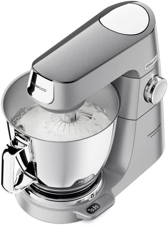 Kenwood Kitchen Machine Titanium Chef Baker XL Silver KVL85.704SI