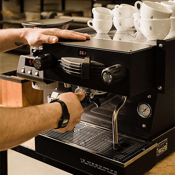 Load image into Gallery viewer, La Marzocco Linea Mini Black With New Prosteam &amp; IOT Feature
