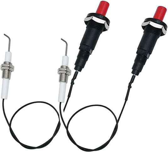 MENSI 11.8” Long Propane Push Button Piezo Igniter Kit Gas Grill:Range:Heater:Stove Spaker Generator Ignition Set 2Pcs:Lot Price Shop in Dubai UAE. faj.ae