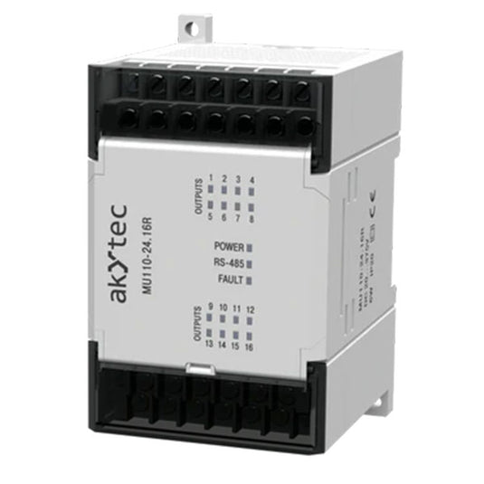 MU110-24.8R, MU110-24.8K, MU110-24.16R, MU110-24.16K Digital Output Modules (DO, Modbus RTUASCII, RS485)