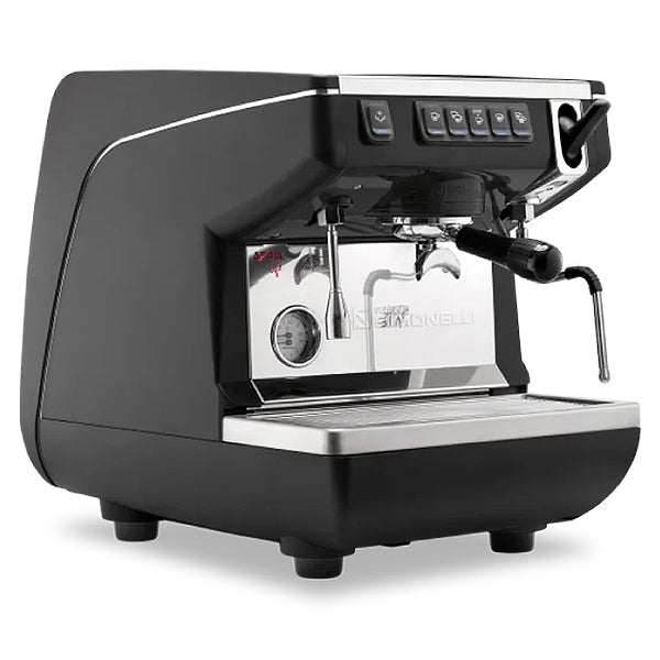 Load image into Gallery viewer, Nuova Simonelli Appia Life Single Group Volumetric Black Espresso Machine
