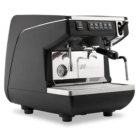 Nuova Simonelli Appia Life Single Group Volumetric Black Espresso Machine