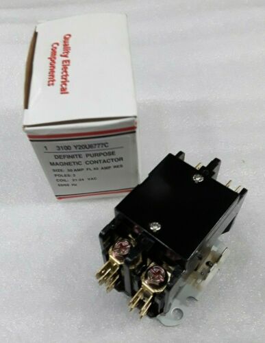 Load image into Gallery viewer, QE Components Magnetic Contactor 30amp Fl40 2 pole Coil 24V 3100 Y20u6777C
