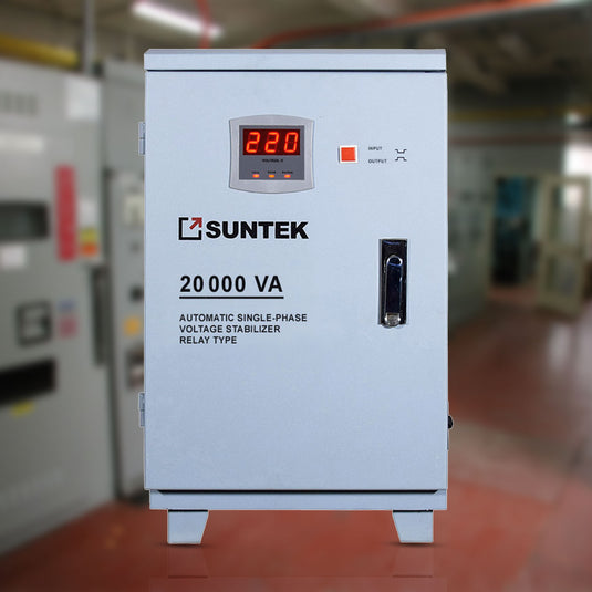 Relay Voltage Stabilizer Suntek 20000 VA