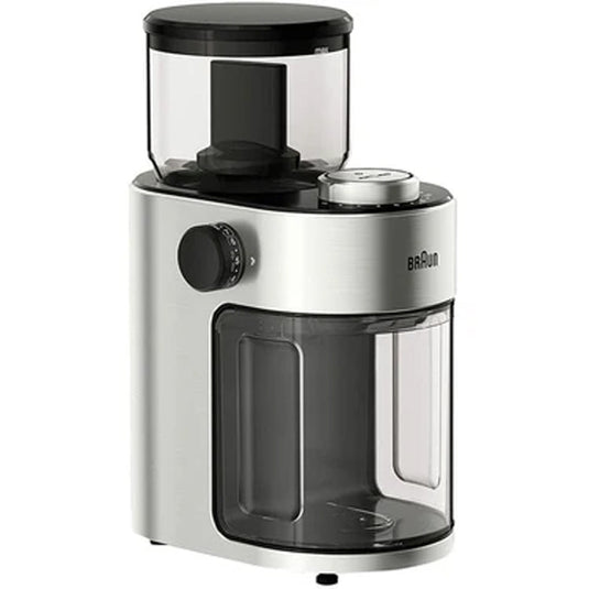 Braun Coffee Grinder FreshSet KG7070, 15 Grind Settings, 220g Large Container