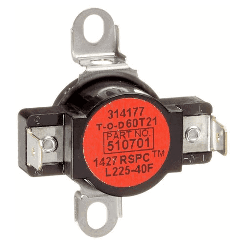 Speed Queen D510701 Washer Dryer Thermostat Limit Red