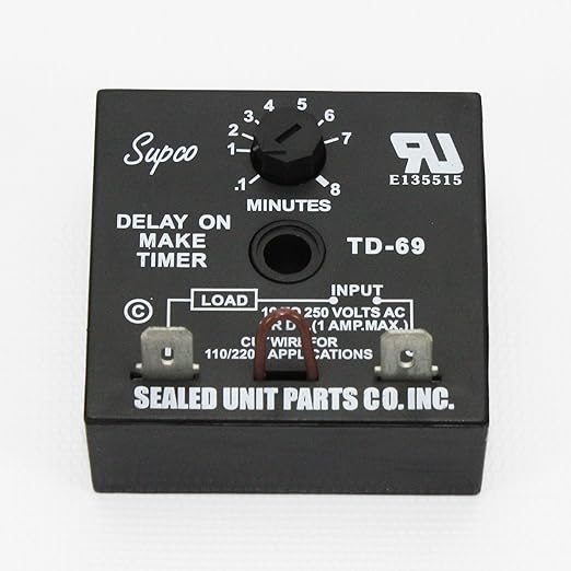 Supco TD69 Time Delay On Make