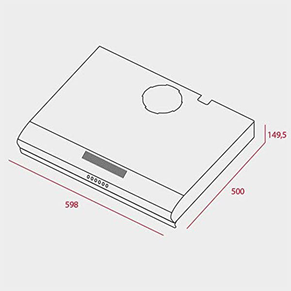 Load image into Gallery viewer, TEKA CL 610 W Classic extractor hood CL 610 white
