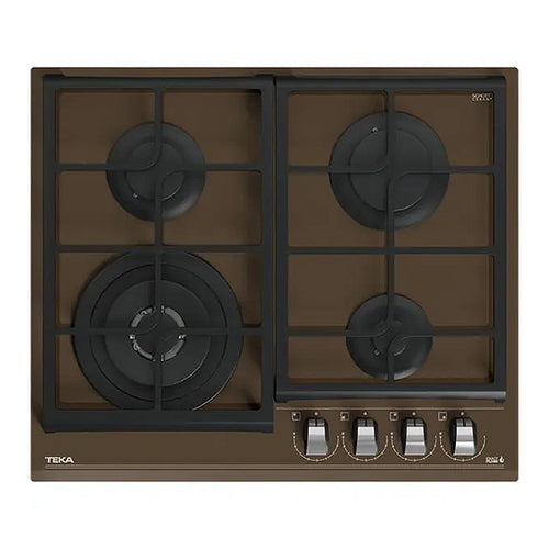 TEKA GZC 64320 LB Gas on Glass Hob with ExactFlame function in 60 cm of butane gas Urban Colors