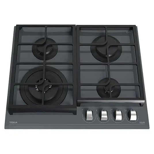 TEKA GZC 64320 ST Gas on Glass Hob with ExactFlame function in 60 cm of butane gas Urban Colors