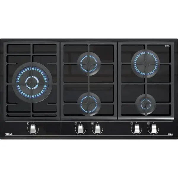 Load image into Gallery viewer, TEKA GZC 95320 Gas on Glass Hob with ExactFlame function in 90 cm of butane gas
