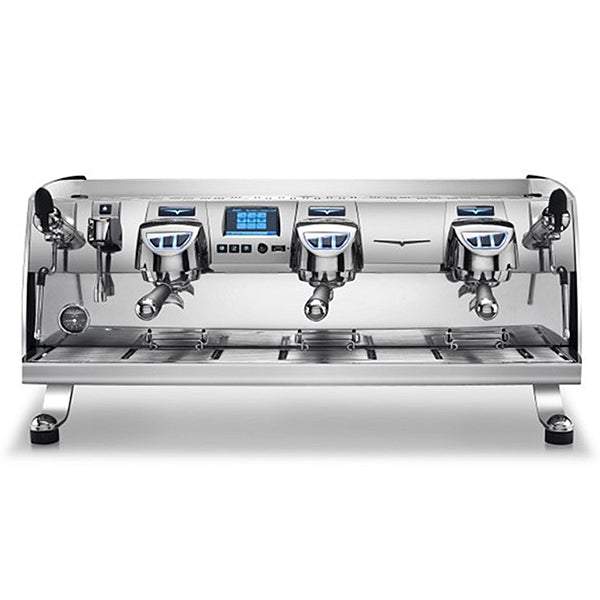 Load image into Gallery viewer, Victoria Arduino Black Eagle Gravitech 3 Group Steelux Espresso Machine
