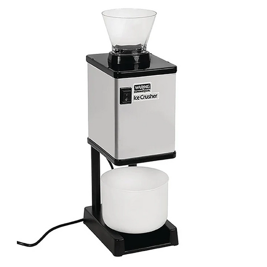 Waring IC20K Ice Crusher 230V Black and Stainless Steel