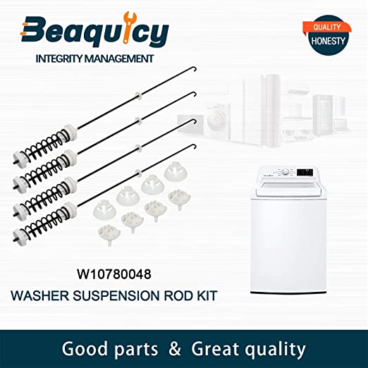 Load image into Gallery viewer, Washer Suspension Rod Kit by Beaquicy - Replacement for Whirlpool
