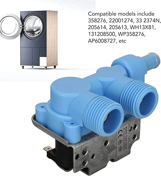 Load image into Gallery viewer, Water Inlet Valve PP Double Head Water Valve
