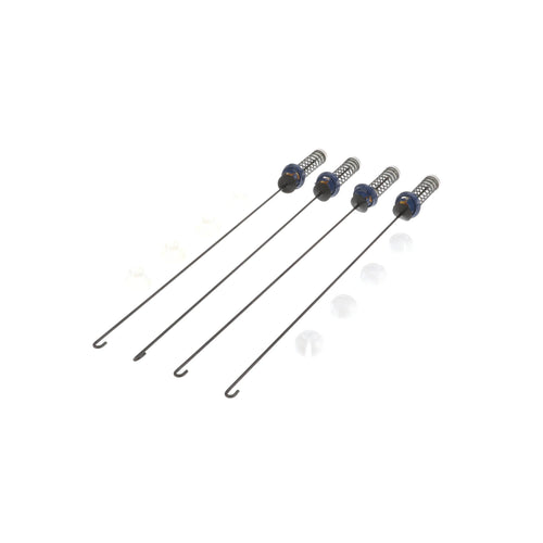 Whirlpool W10820048 Rod & Spring Suspension Kit, Pack of 4, Washing Machine