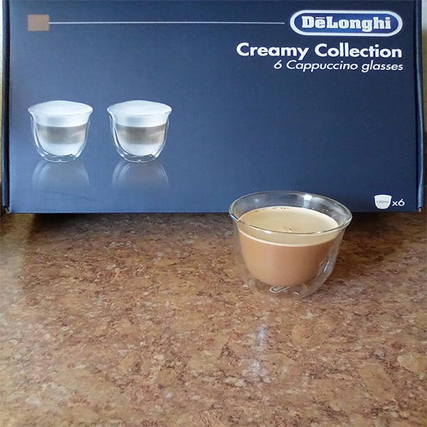 Load image into Gallery viewer, Delonghi Coffee Glasses DLSC301 6pc (190ml)
