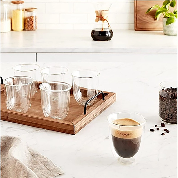 Load image into Gallery viewer, De&#39;Longhi Creamy Collection Cappuccino Coffee Glasses (Pack of 6)
