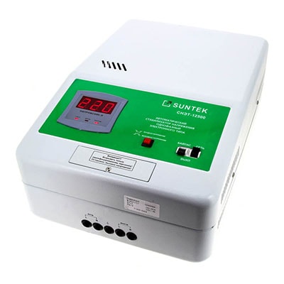 Load image into Gallery viewer, Voltage stabilizer relay SUNTEK 12500 VA
