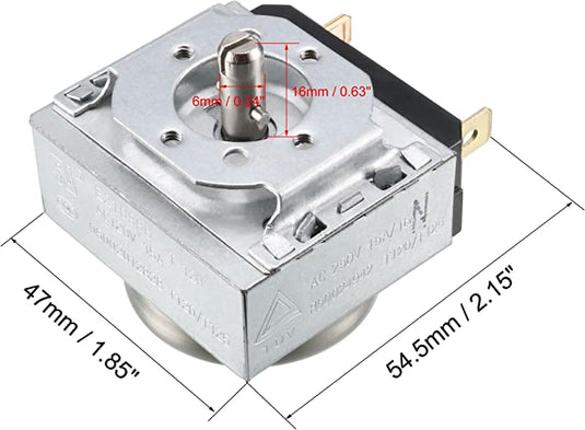 Electronic Microwave Oven Cooker Uxcell Time Controller Timer Switch 30 Minutes 30M Round Shaft